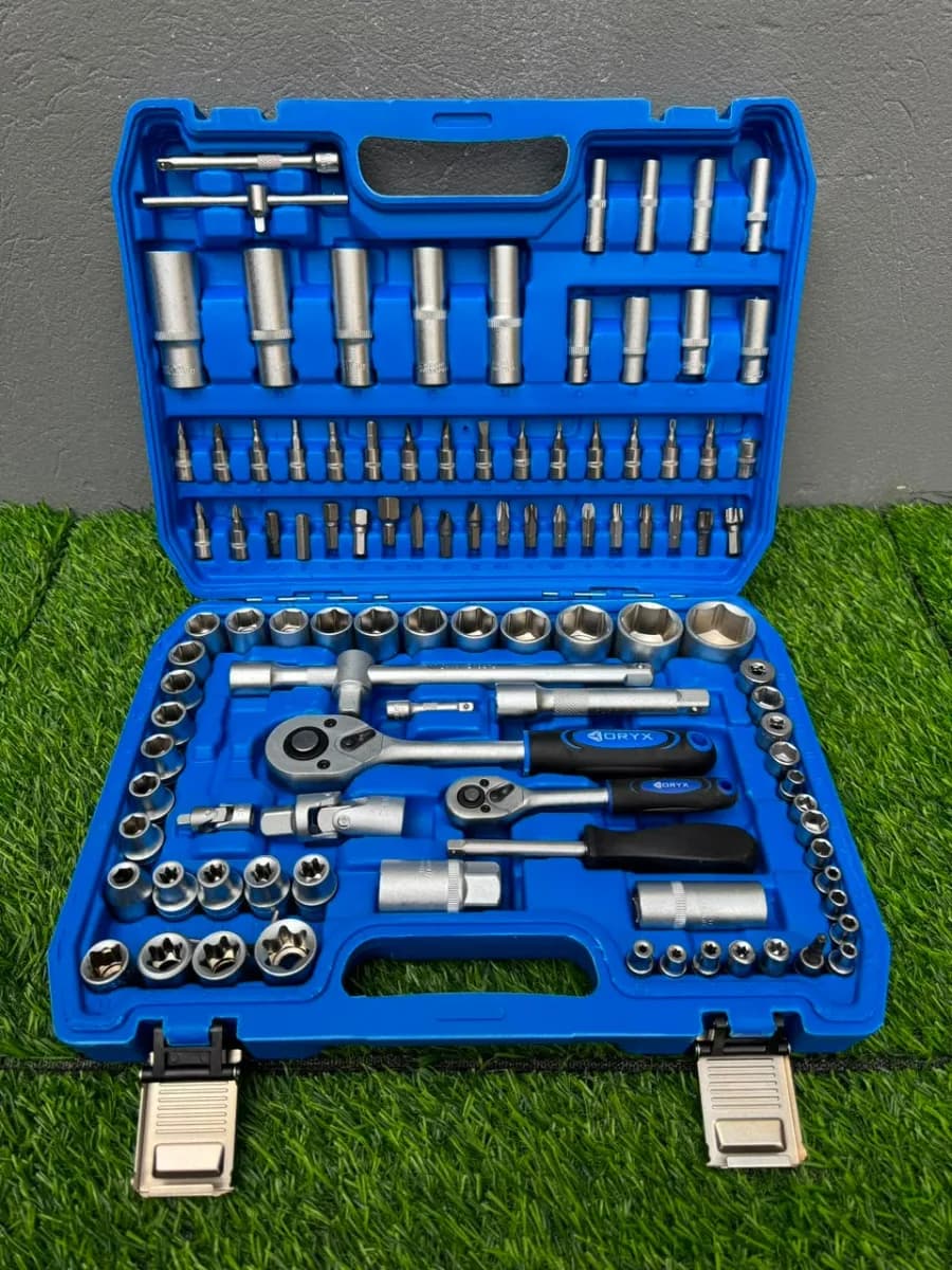 🛠️ KIT DE LLAVES TUBO 108 PIEZAS ORYX 🛠️