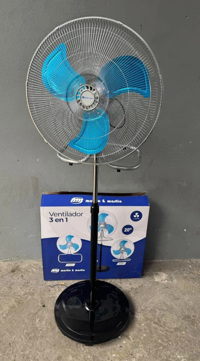 Ventilador 3 en 1 metal de 20 pulgadas