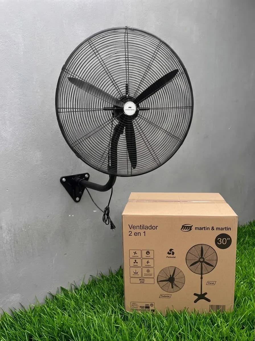 Ventilador Industrial de 30 pulgadas 2en1